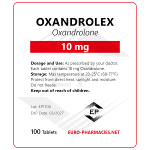 Oxandrolex 10 (Anavar) – 10mg/tab – 100 tab/bag