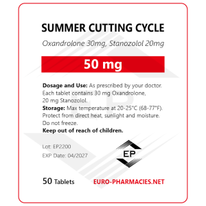 Summer Cutting cycle 50mg/tab – 50 tab/bag